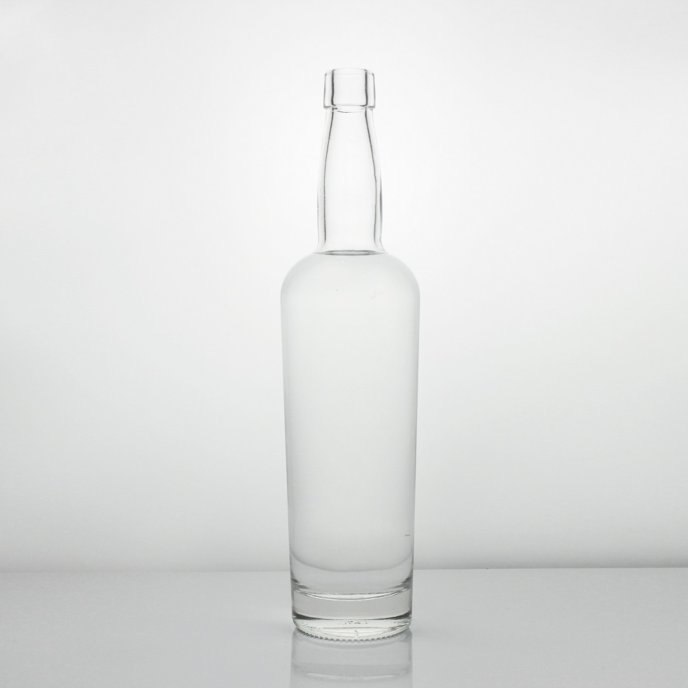 Empty Customized 750ml Whisky Malt Bottle Liquor Glass Bottle For Vodka Gin Whiskey