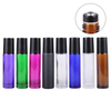 Wholesale 10ml Frosted Empty Glass Roller Bottles
