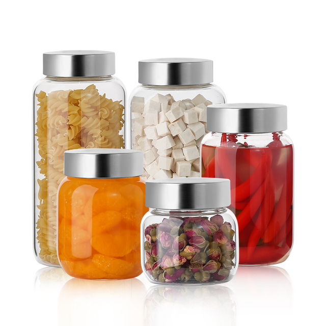 OrbCore Universal Jars: 150ml-800ml Precision Round Glass Containers