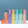  Wholesale 10ml Patterned Glass Roller Bottles