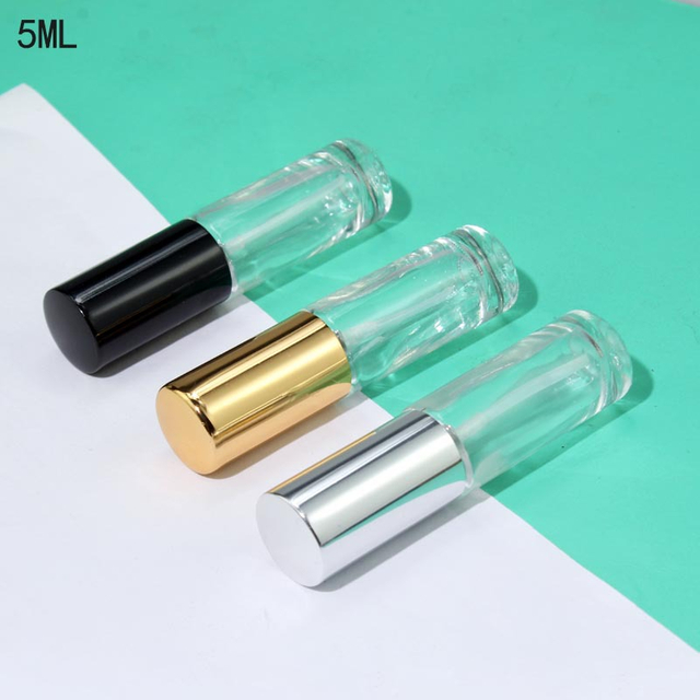 Precision Threaded Clear Glass Perfume Bottle(5ml & 10ml)