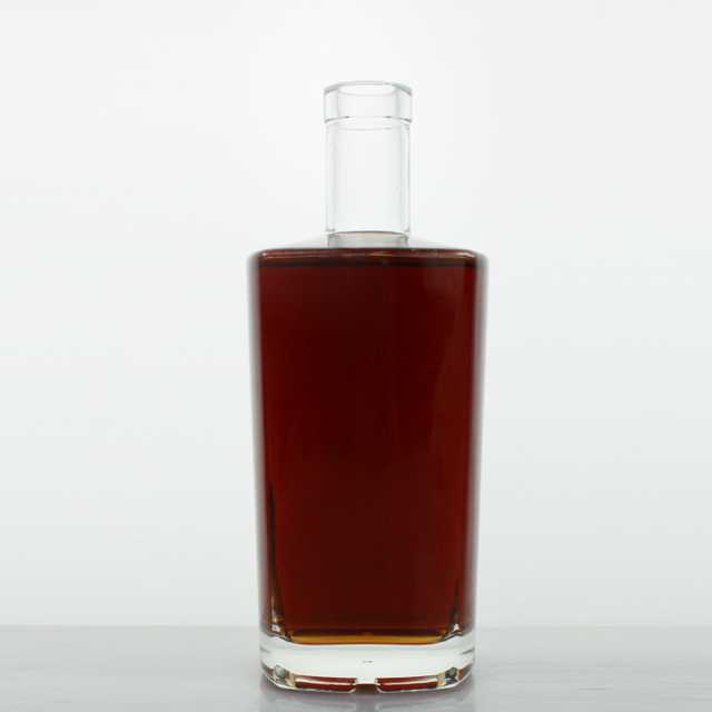 Premium 750ml Square Whiskey Bottle