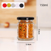 150ml Glass Jar Round Shape Welcome Custom Mold