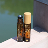 Wholesale Fortune Cat Gold-Stamped Glass Roller Bottles - 10ml Luxury Essential Oil Applicators