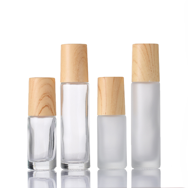 Wholesale Universal Frosted Glass Roller System - Multi-Size Precision Bottles (1ml-10ml)