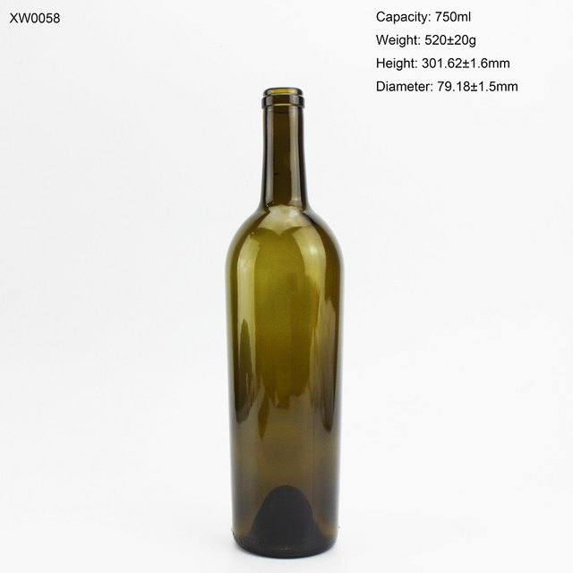 Wholesale Nice 750ml Glass Wine Bottle