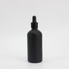 Fancy Black Matte 10ml 50ml 100ml Essential Oil Glass Bottle