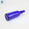 Vintage Style 330ml Blue Beer Bottle 