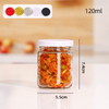 Glass Jar 120ml with Screw Cap