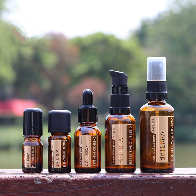 Wholesale Amber Glass Modular Dispenser System - Hot-Stamped Luxury Bottles (5ml-50ml)