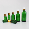 Low Price Green Glass Bottle For Essential Oil 50ML 100ML 150ML