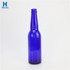 Vintage Style 330ml Blue Beer Bottle 