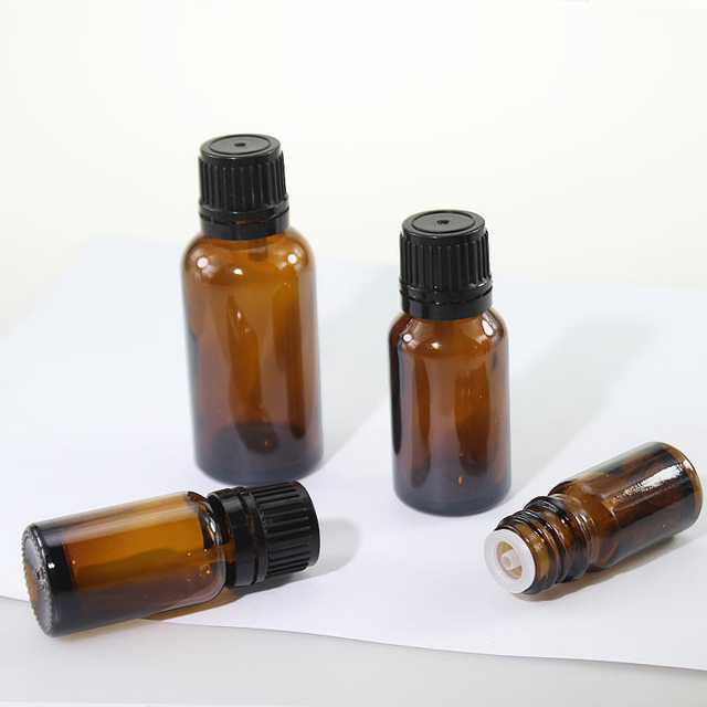 Essential Oil Bottles with TamperSeal Caps (5ml-100ml)
