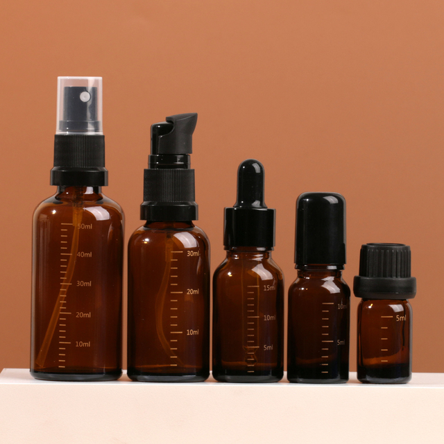 Wholesale AmberGuard Elite Perfume System - Multi-Capacity Bottles (5ml-50ml) with Interchangeable Closures