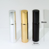 10ml Ombré Black/Gold/Silver Glass Perfume Bottle