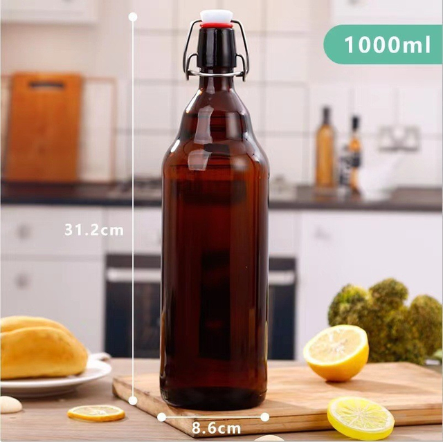1000ml Brown Magnum Beer Bottle