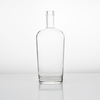 Liquor Clear Bottle Glass 750ml Philadelphia Flask Bottle For Whiskey Vodka Gin