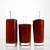 Mini 90 ml 100ml 200ml 250ml Clear Frosting Blue Beverage Liquor Small Fancy Glass Empty Whisky Bottle Price