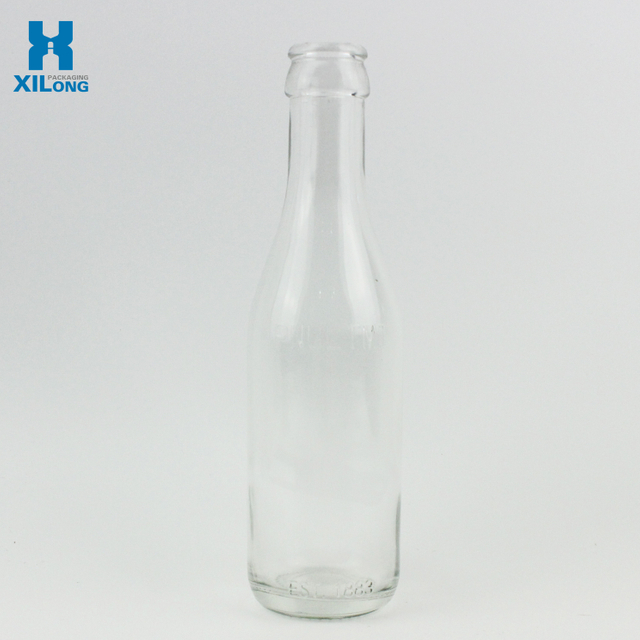 200ml Clear Craft Beer Bottle - Premium Display Glass