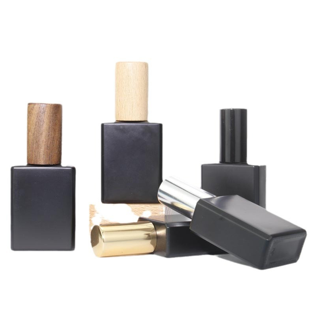 Absolute Black Perfume Glass Bottles (10ml & 15ml)