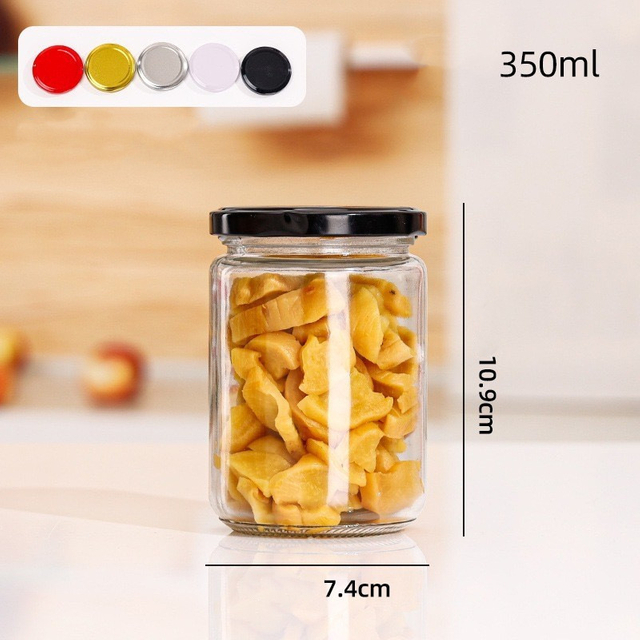 350ml Food-grade jam glass jar