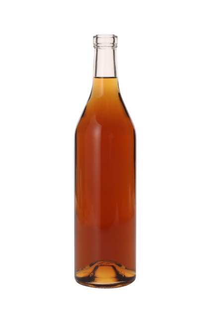 UV-Blocking Clear Coganc Bottle 750ml - Premium Liquor Packaging