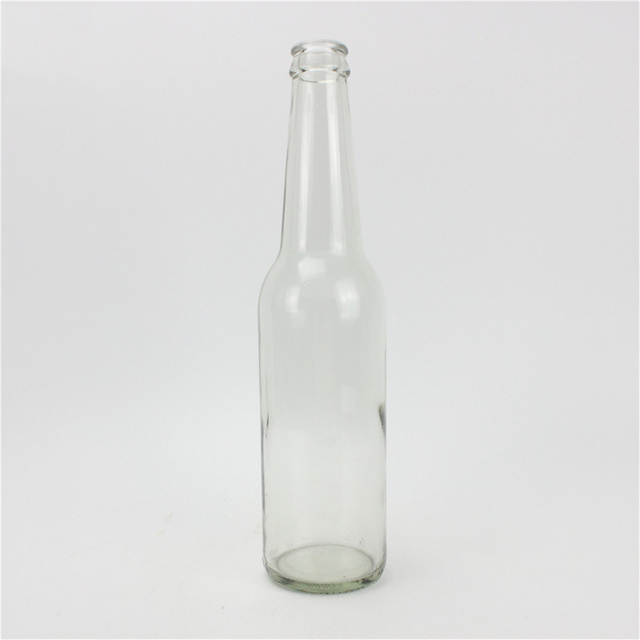 330ml Clear Slim Beer Bottle – Tall Premium Glass Bulk Brewery Packaging