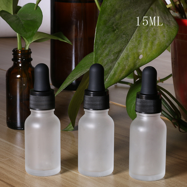 Wholesale SatinShield DuoGuard Dropper Bottles - 15ml Frosted Clear & Amber Glass