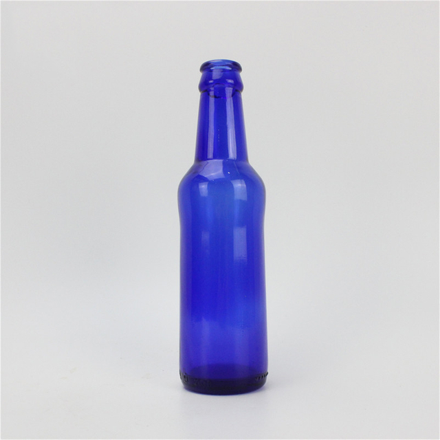 Bulk 220ml Blue Beer Bottles – Small Cobalt Glass Brewery Packaging Wholesale