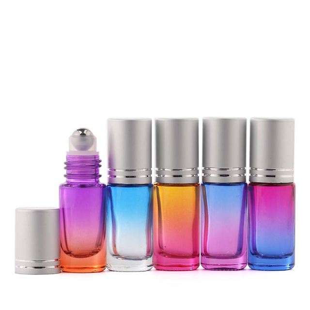 Wholesale 5ml Gradual Color Change Roll On Bottles - Glass Essential Oil & Perfume Roller Bottles
