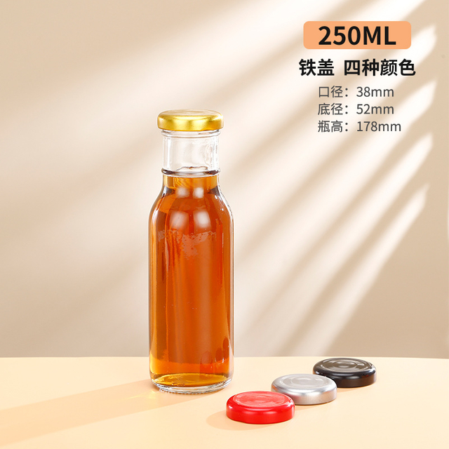 Juice Bottle 250ml with iron Cap