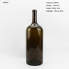 Wholesale High Capacity Olive Green Bordeaux Wine Bottle 2.25L 