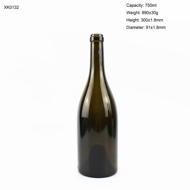 Factory Price Burgundy 750ml Wine Bottle